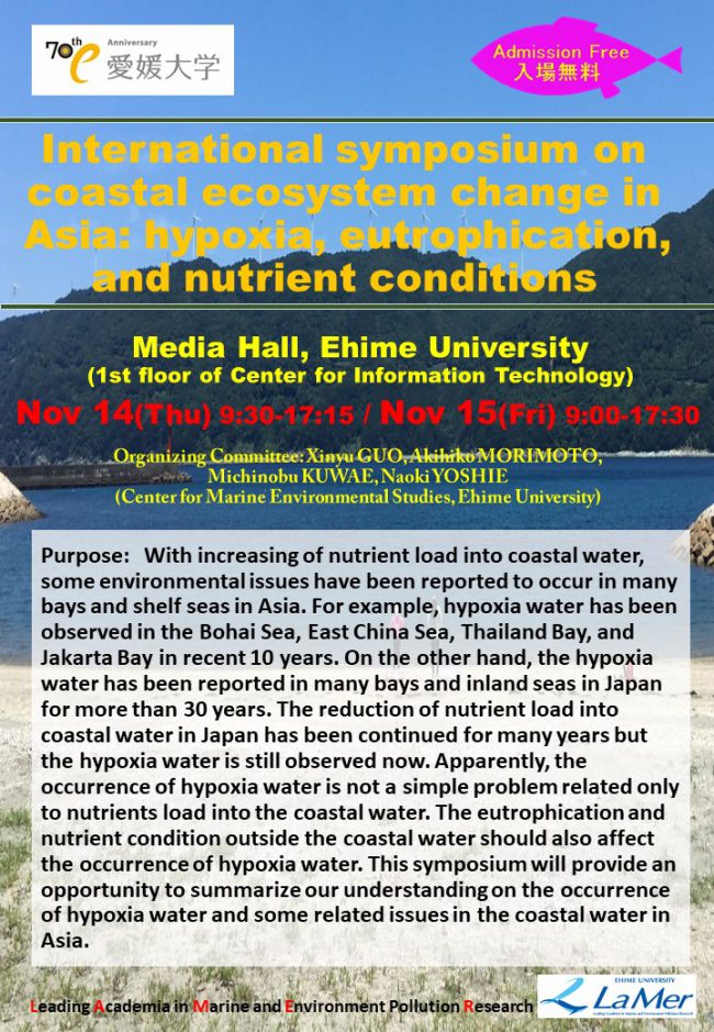 International symposium on coastal ecosystem change in Asia_02